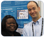 Photo of Miguel Gomez and Dr. Hazel Dean