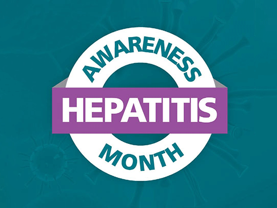 Hepatitis Awareness Month logo