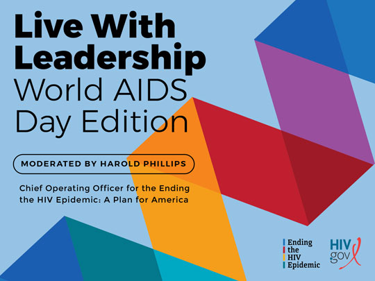 Live with Leadership. World AIDS Day Edition