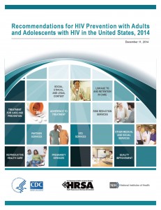 Recommendations for HIV prevention with adults and adolescents l