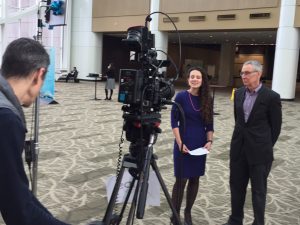 Dr. Dieffenbach and Anne Rancourte at CROI 2017