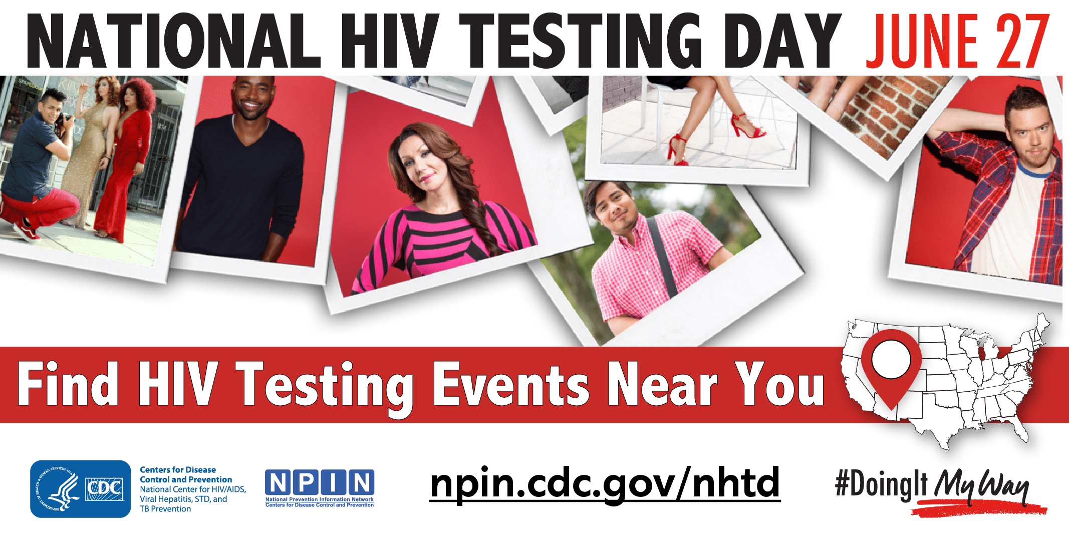 National HIV Testing Day June 27. Find HIV Testing Events Near You.