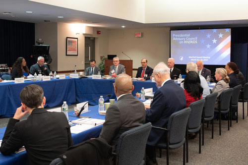 Secretary Azar and Assistant Secretary Adm. Giroir speak at the PACHA meeting in March 2019