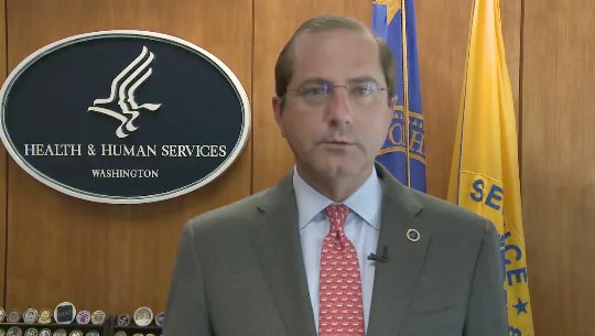 Secretary Azar's message for HIV Testing Day