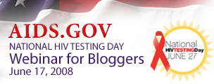 Banner for HIV.gov National HIV Testing day webinar