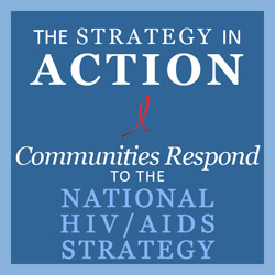 The Strategy in Action. Communities respond to the National HIV/AIDS Strategy