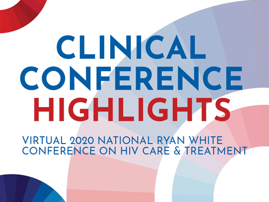 Clinical Conference Highlights. Virtual 2020 National Ryan White Conference on HIV Care &Treatment