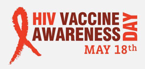 HIV Vaccine Awareness Day logo - May 18