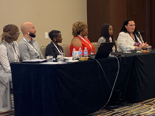 Panelists from USCA pathway session âEnding the HIV Epidemic with Implementation Science in HRSAâs Ryan White HIV/AIDS Programâ