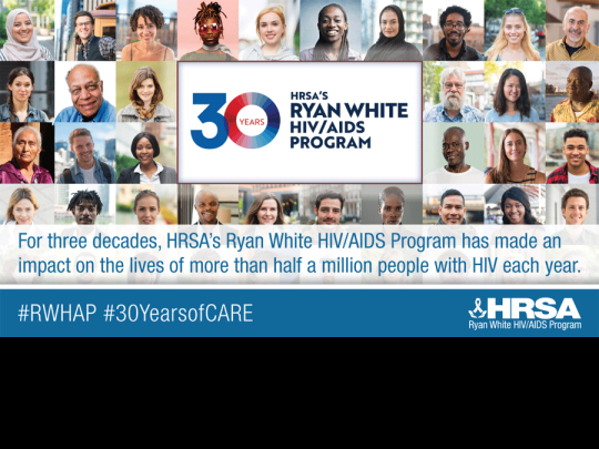 Celebrating 30 Years of the Ryan White CARE Act | HIV.gov