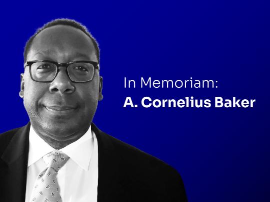 In Memoriam: A. Cornelius Baker | HIV.gov